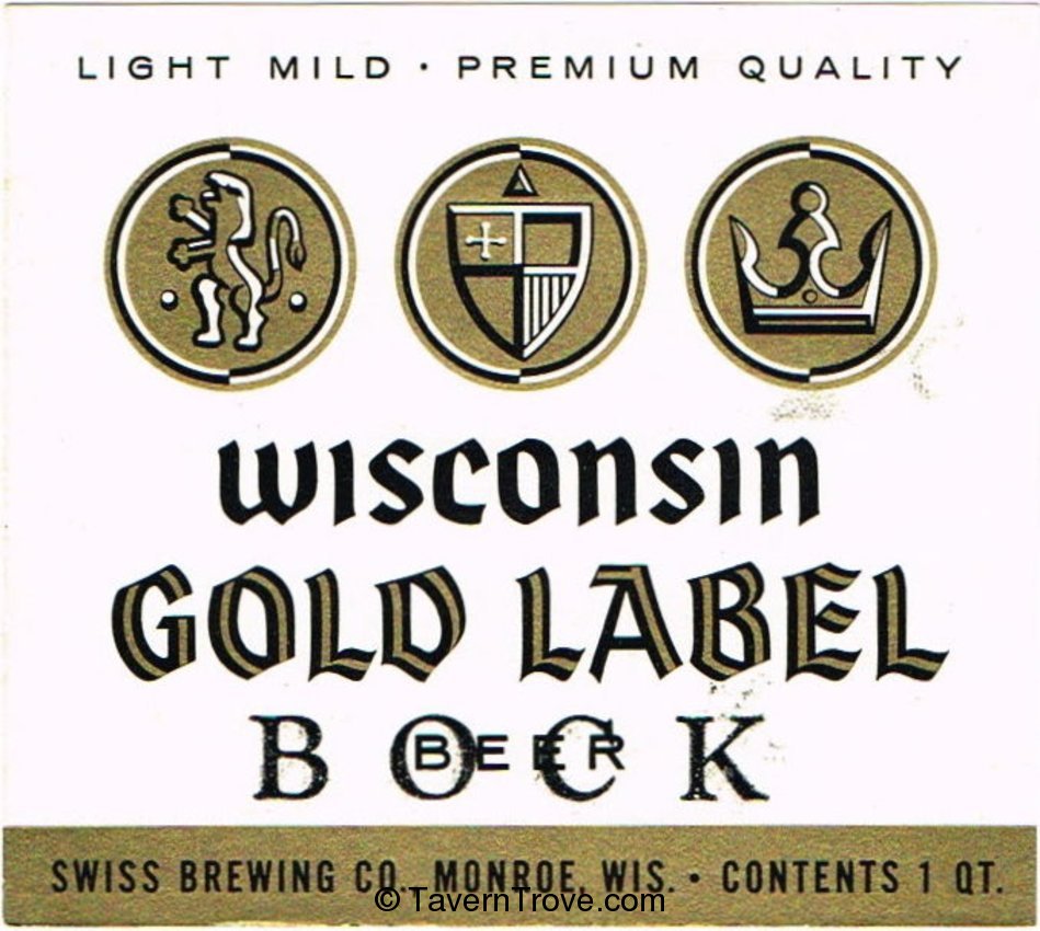 Wisconsin Gold Label Bock Beer