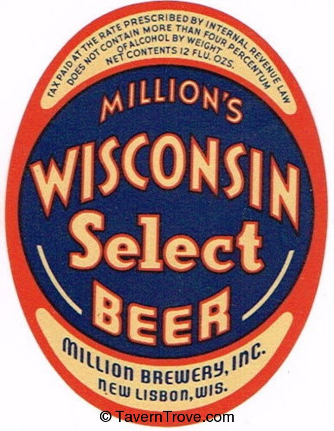 Wisconsin Select Beer