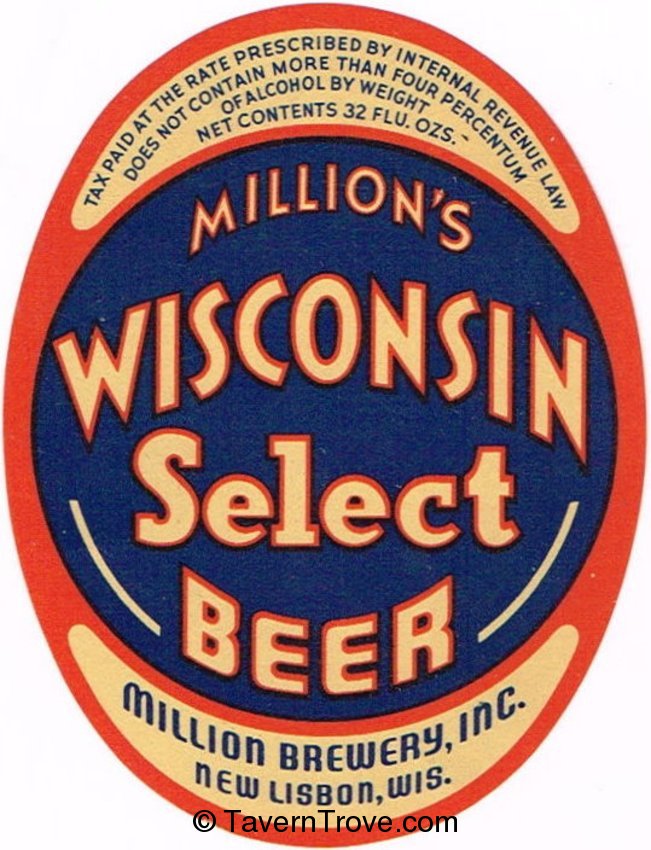 Wisconsin Select Beer