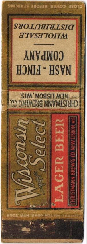 Wisconsin Select Lager Beer