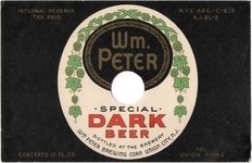 Wm. Peter Special Dark Beer