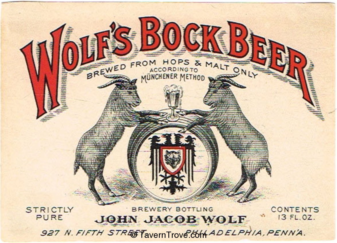 Wolf's Bock Beer