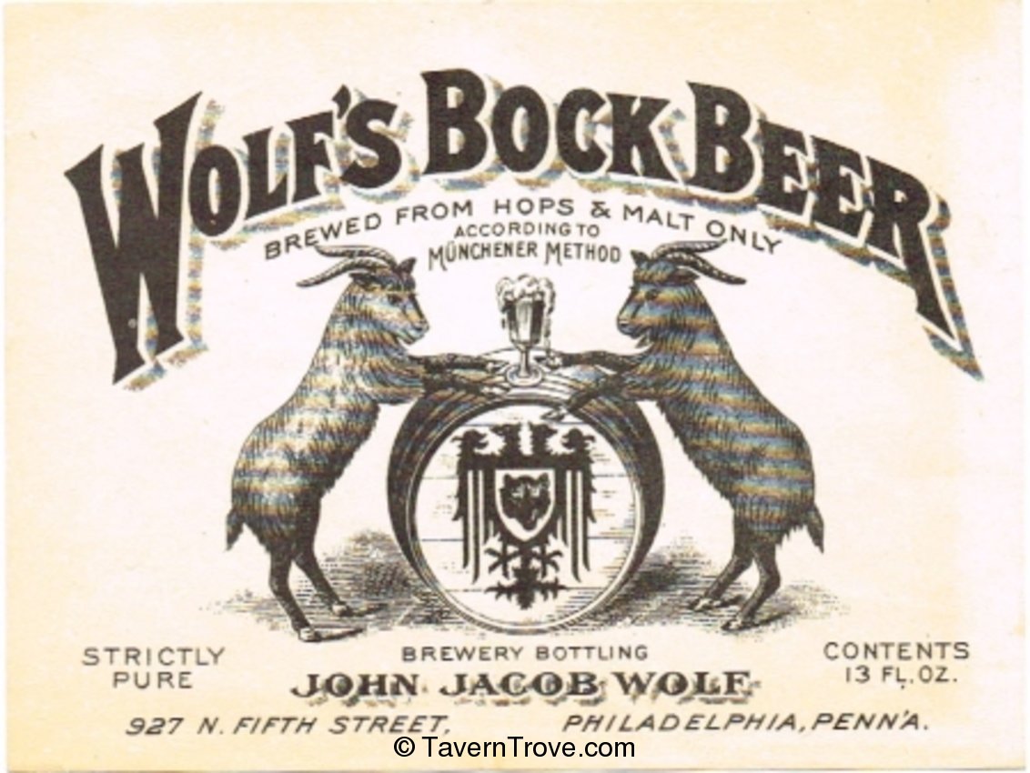 Wolf's Bock Beer