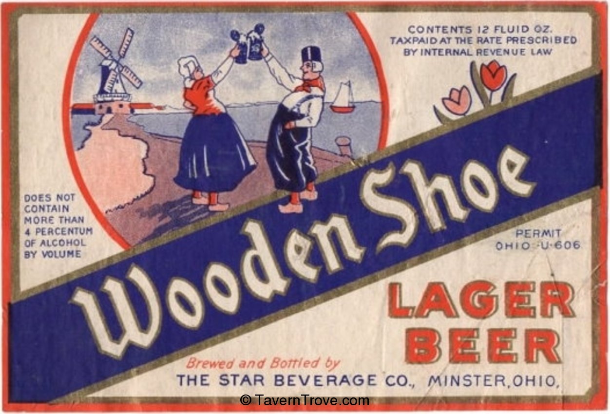 Wooden Shoe  Lager Beer Dupe