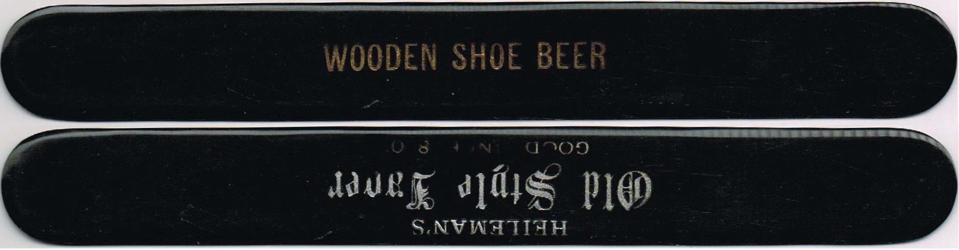 Wooden Shoe/Old Style Lager Beer