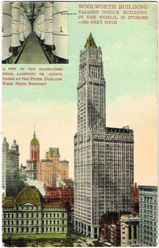Peter Doelger Brewery Woolworth Building/Lagering Tanks