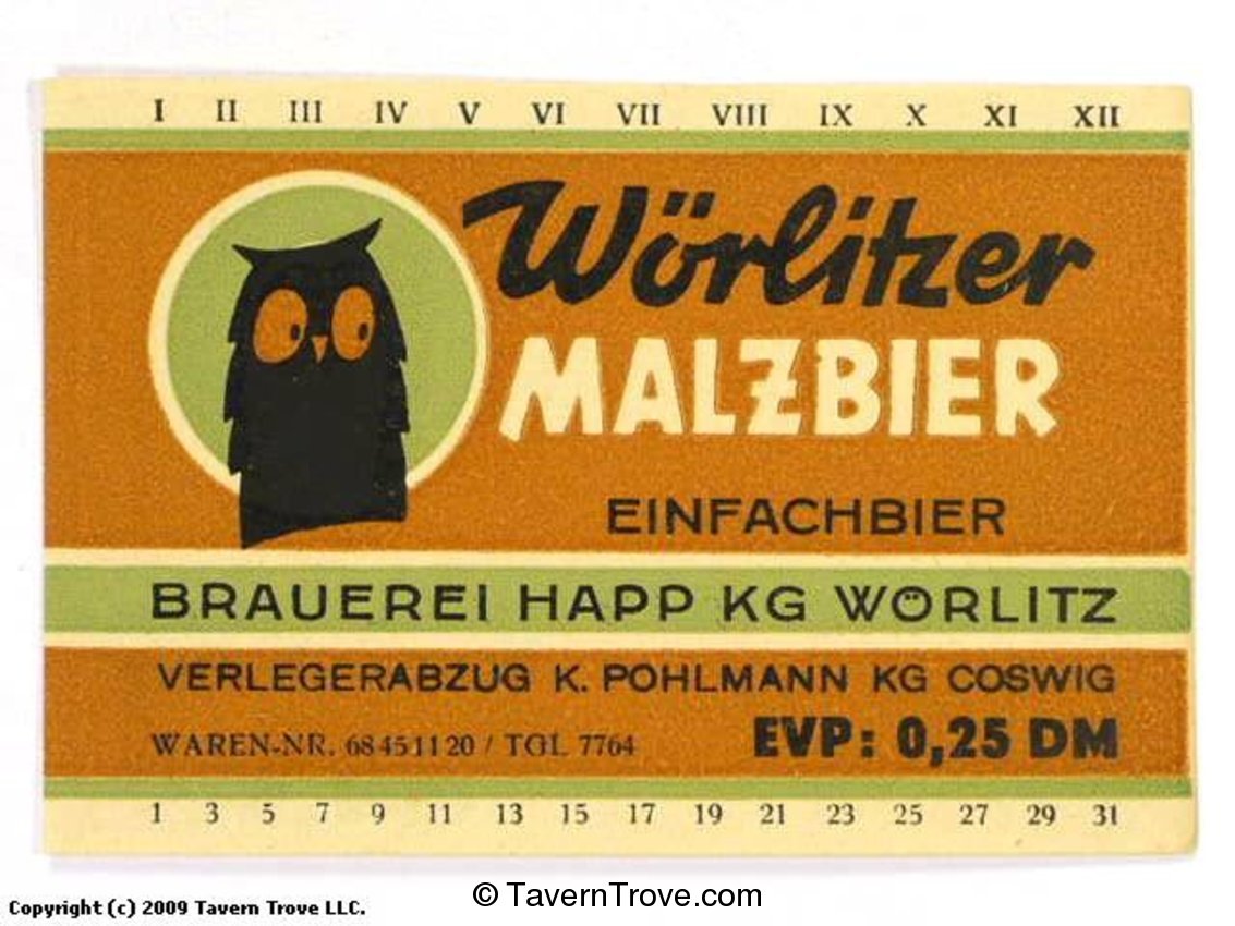 Wörlitzer Malzbier