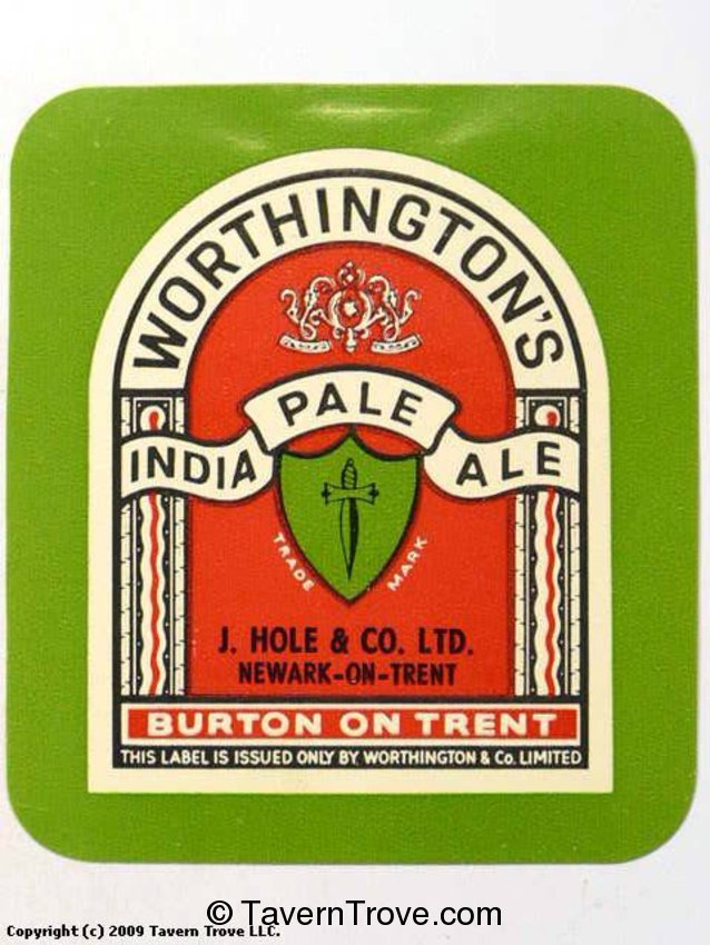 Worthington's India Pale Ale