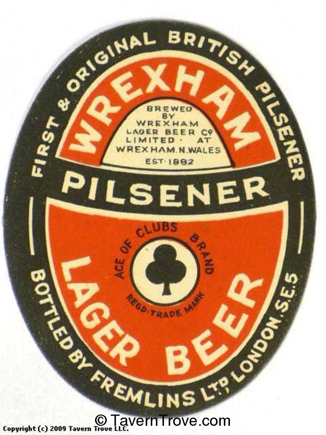 Wrexham Pilsener Lager Beer