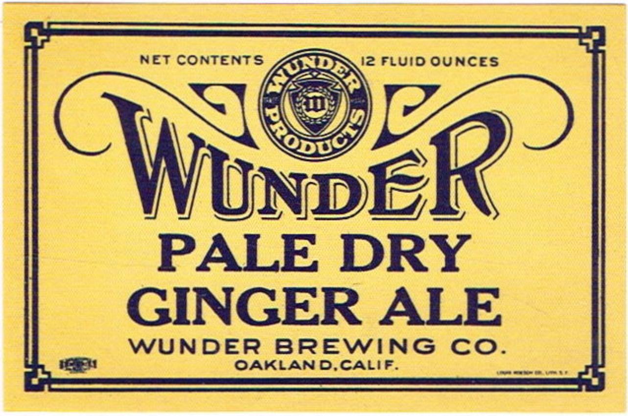 Wunder Pale Dry Ginger Ale