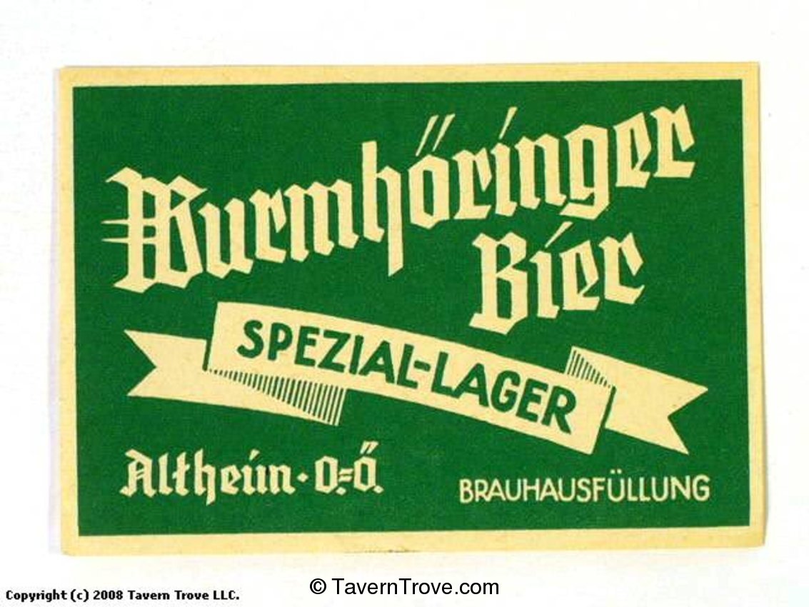 Wurmhöringer Spezial-Lager Bier