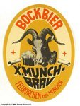 X. Münch-Brau Bock Bier