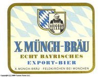 X. Münch-Brau Export Bier