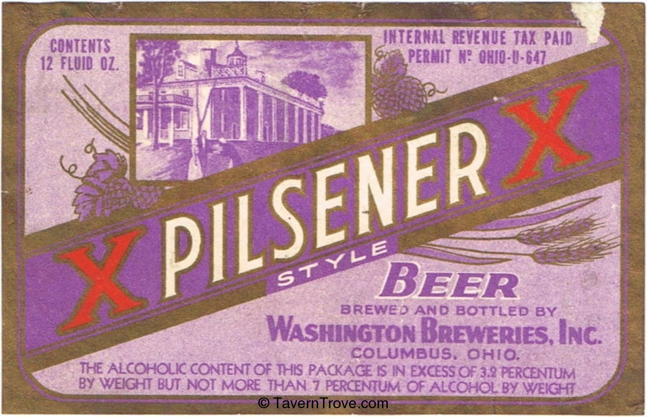 X Pilsener Style Beer