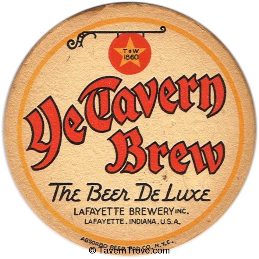 Ye Tavern Brew/Tippecanoe Beer