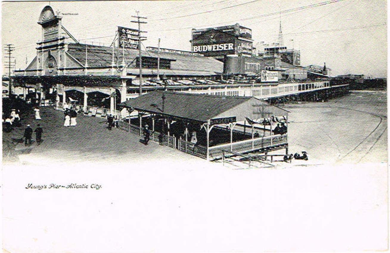 Young's Pier, Atlantic City (Budweiser Beer sign)
