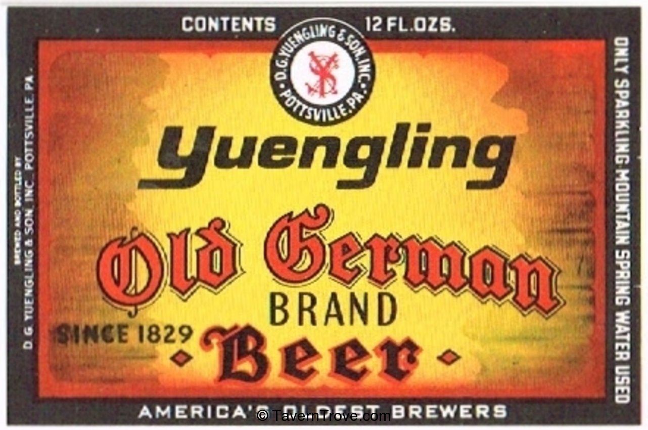 Yuengling Old  German Beer