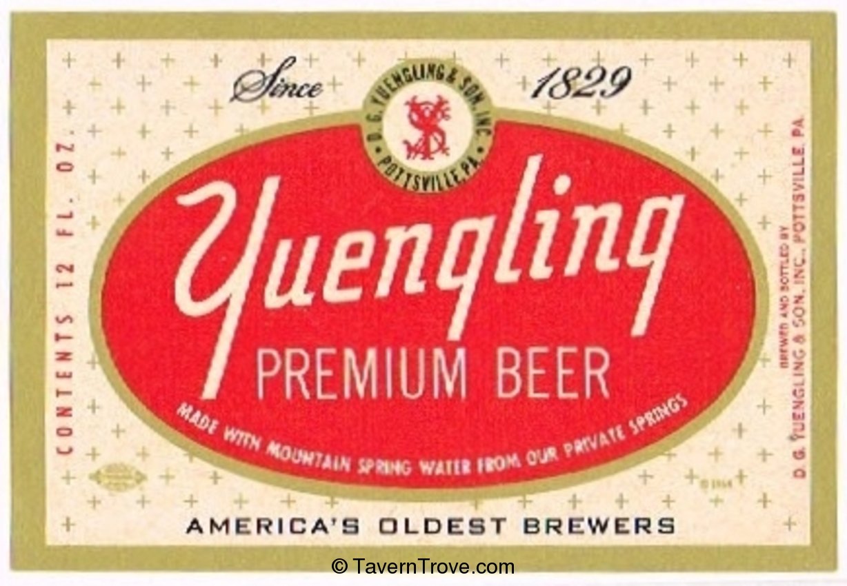 Yuengling Premium Beer