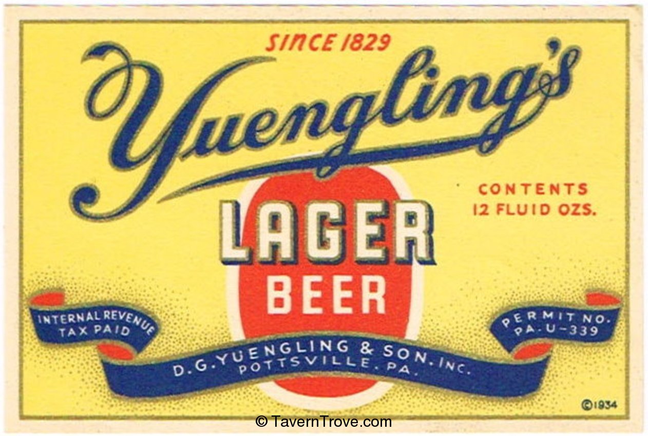 Yuengling's  Lager Beer