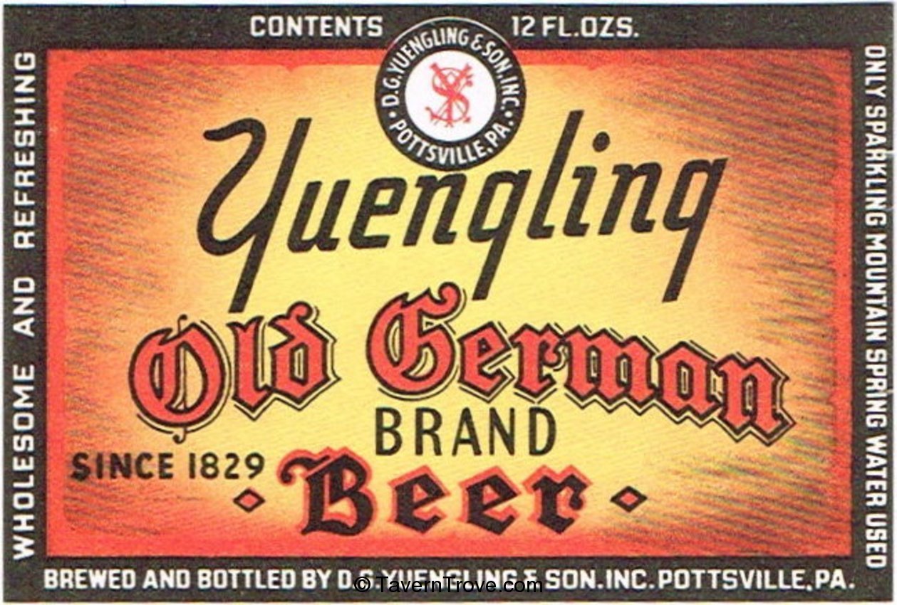 Yuengling Old  German Beer