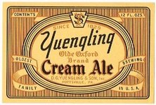 Yuengling's Old Oxford Cream Ale