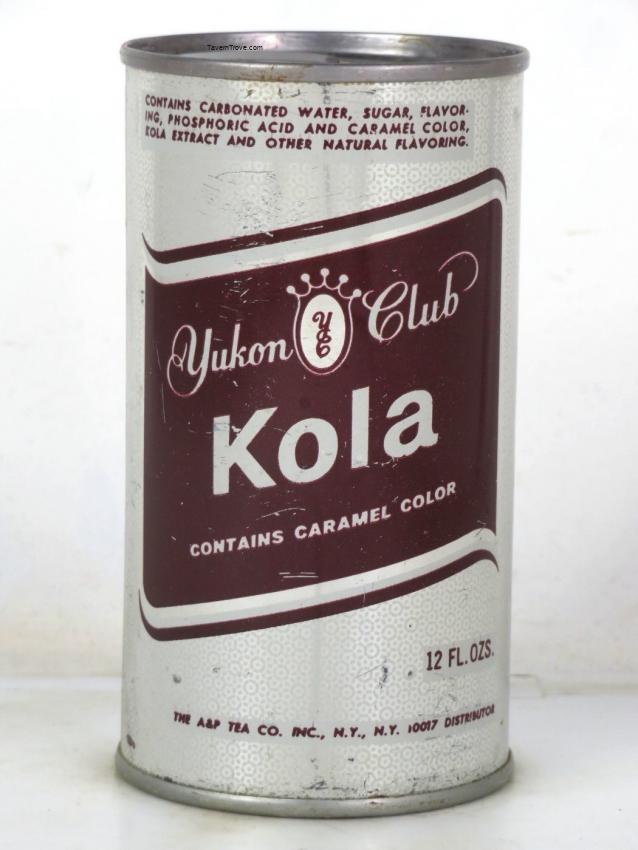 Yukon Club Kola A&P Tea New York