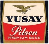 Yusay Pilsen  Premium Beer