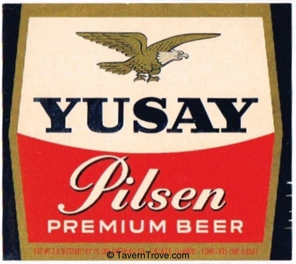 Yusay Pilsen  Premium Beer