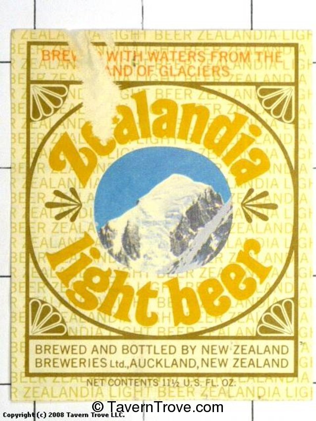 Zealandia Light Beer