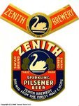 Zenith Sparkling Pilsener Beer