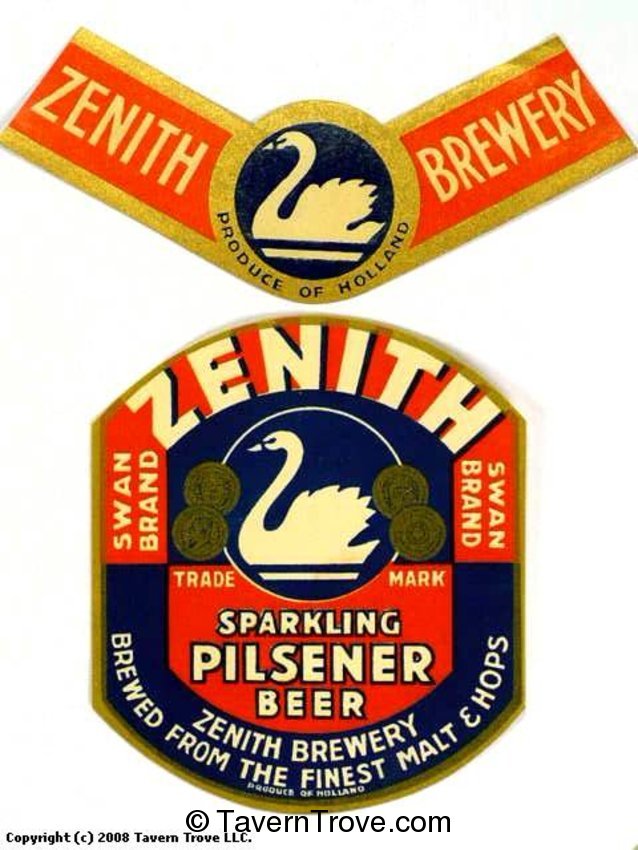 Zenith Sparkling Pilsener Beer