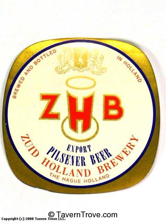 ZHB Export Pilsener Beer