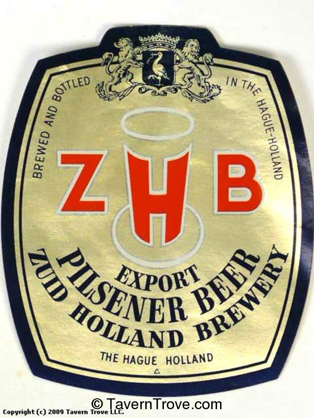 ZHB Export Pilsener Beer
