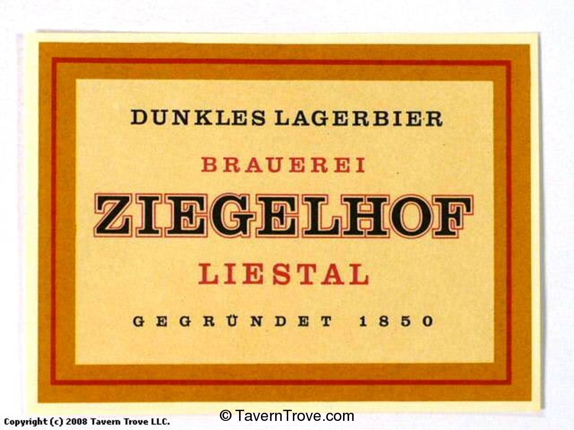 Ziegelhof Dunkles Lagerbier