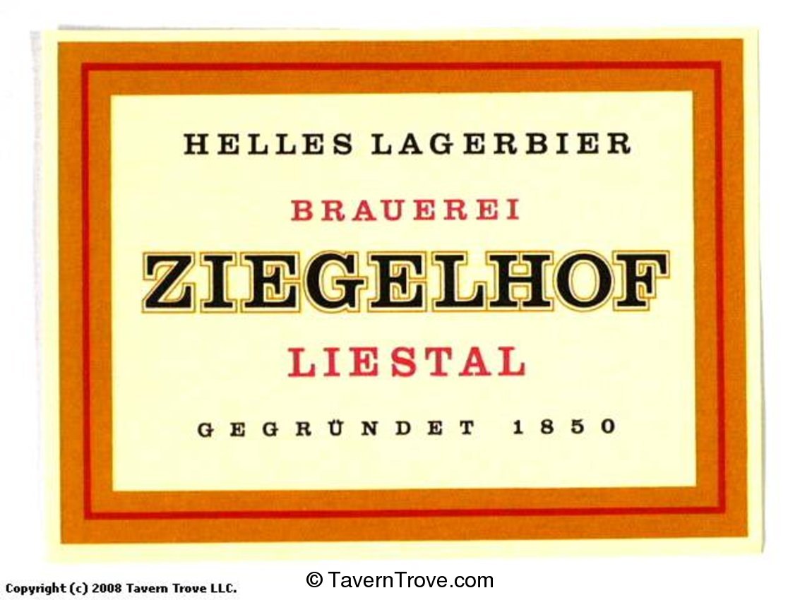 Ziegelhof Helles Lagerbier