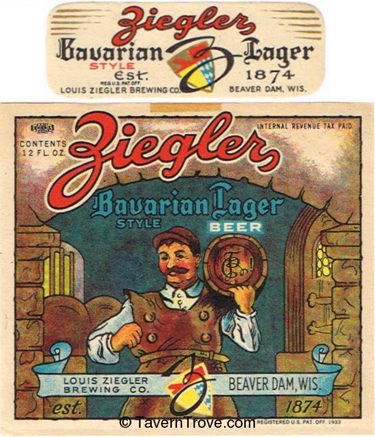 Ziegler Bavarian Lager Beer