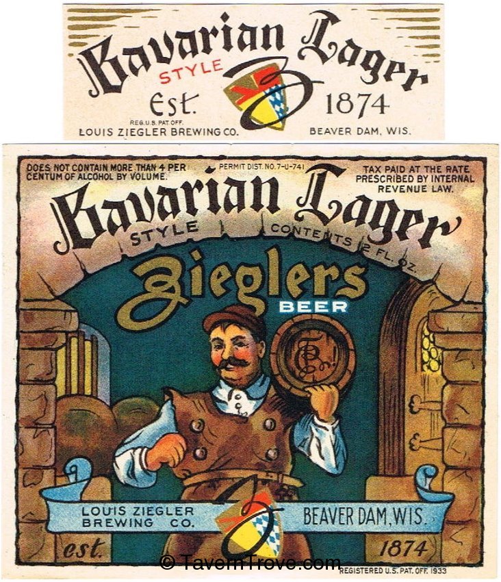 Zieglers Bavarian Lager Beer