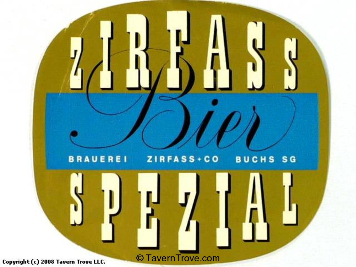 Zirfass Spezial Bier