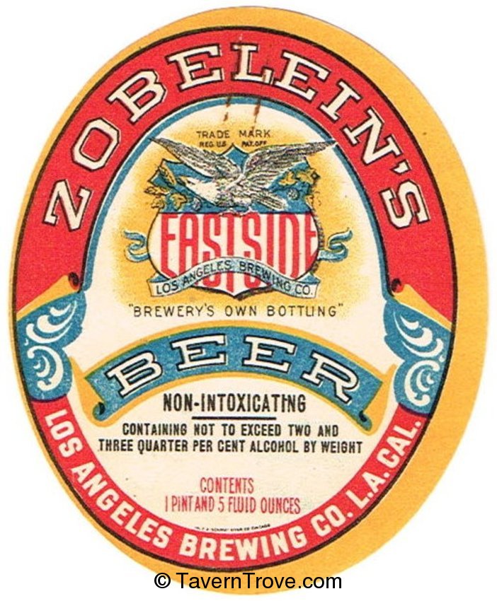 Zobelein's Eastside Beer