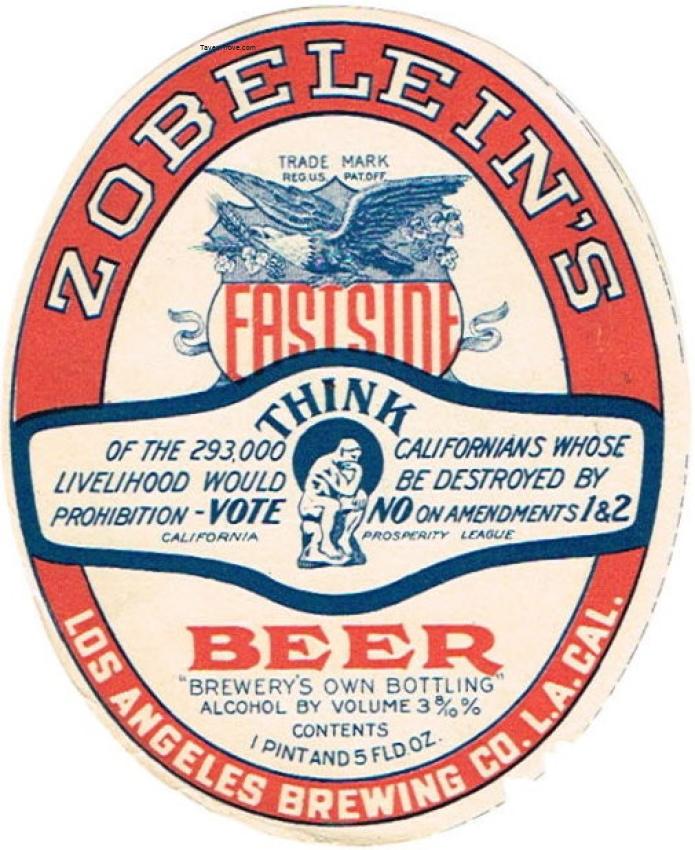 Zobelein's Eastside Beer