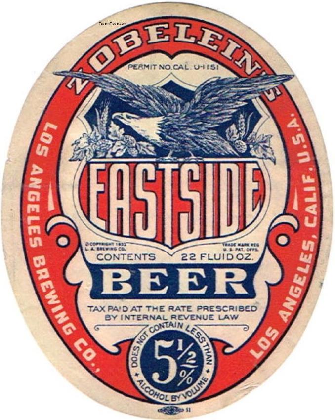 Zoblein's Eastside Beer