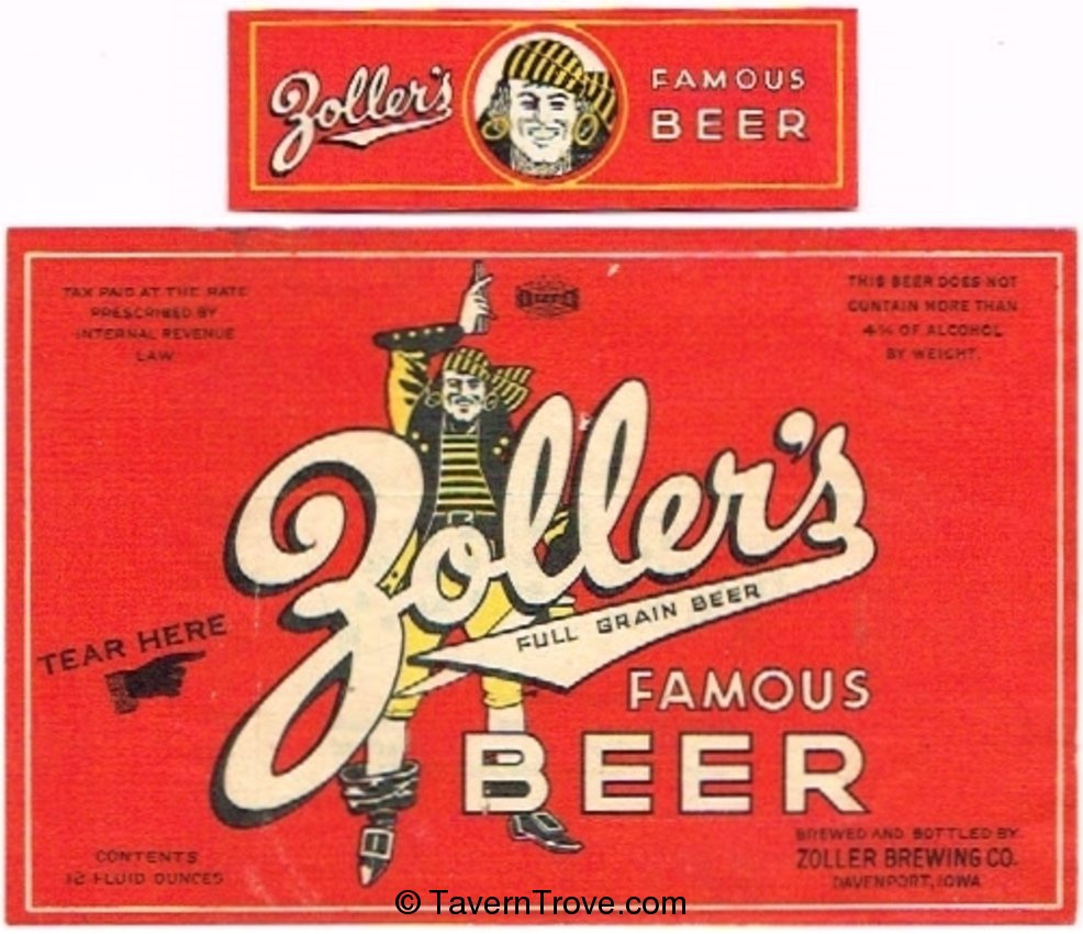 Zoller's Famous Beer 