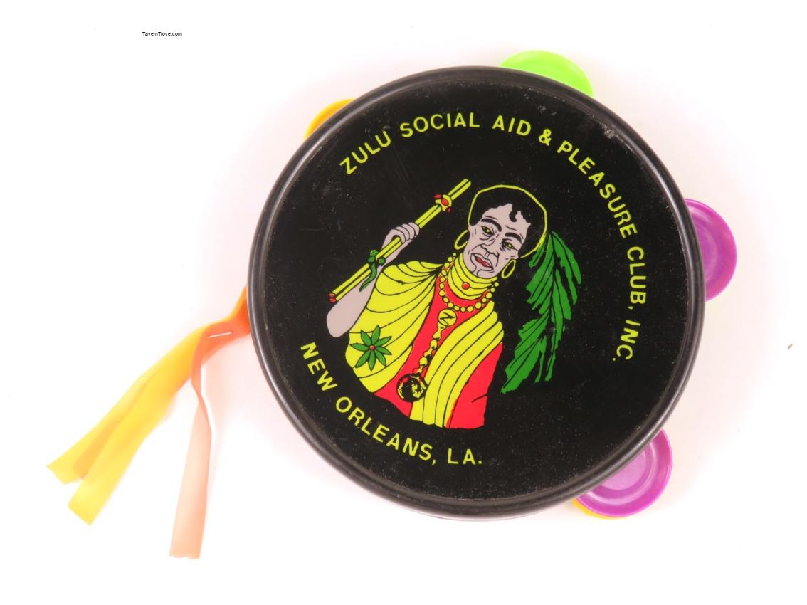 Zulu Social Aid & Pleasure Club Tambourine New Orleans Louisiana
