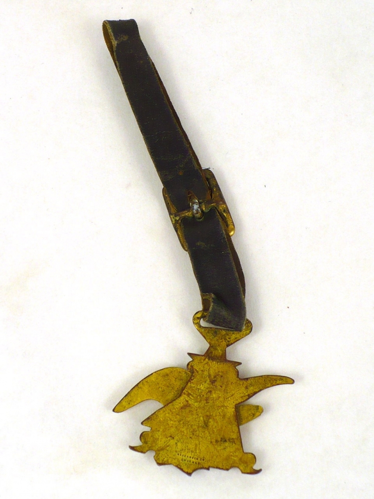 Anheuser Busch A & Eagle fob