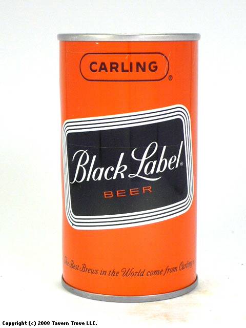 Black Label Beer Test Can