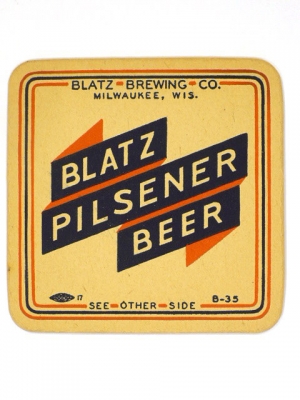 Blatz Pilsener Beer