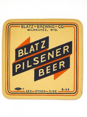 Blatz Pilsener Beer