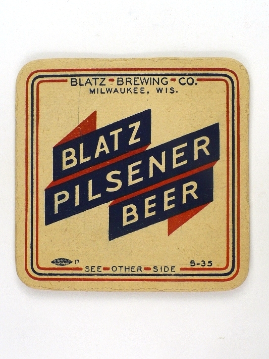 Blatz Pilsener Beer