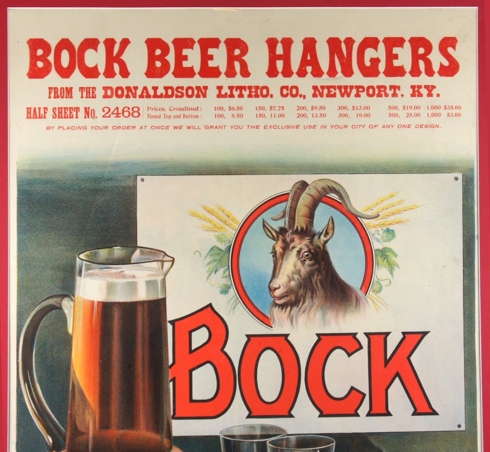 Bock Beer Hanger #2468