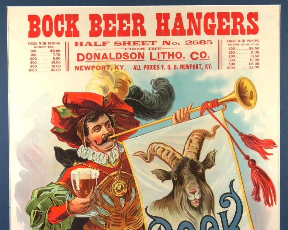 Bock Beer Hanger #2585